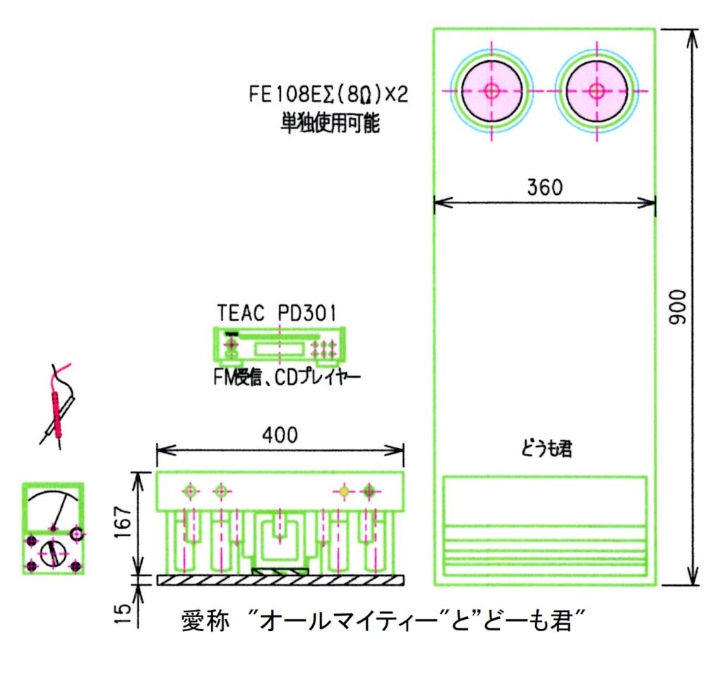 ◇6CA7(National)5,000H超え⇒EL34(エレハモ新品)に総取り替え